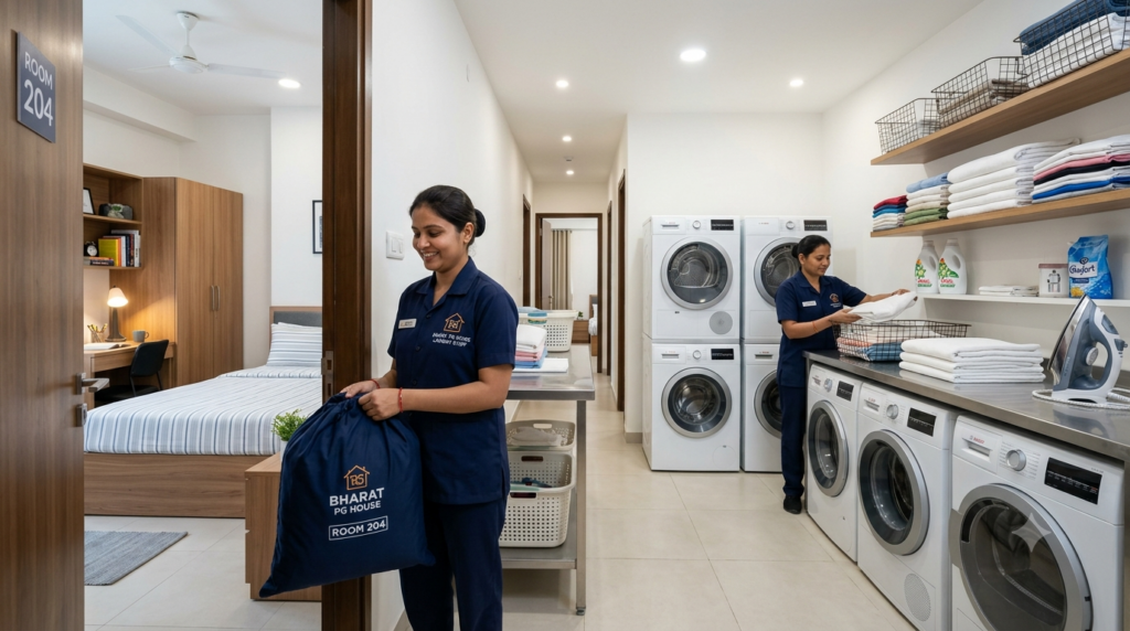 Girls and Boys PG with laundry