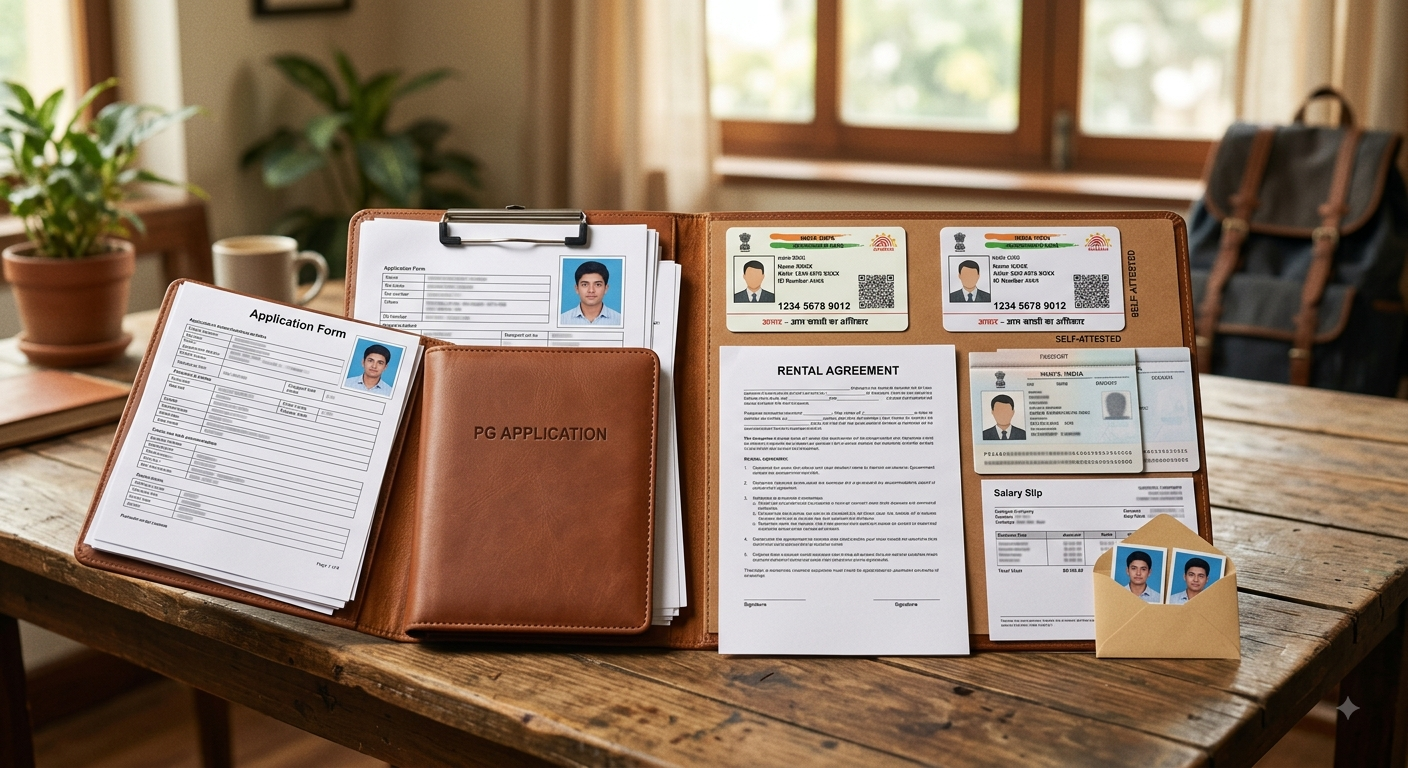 What Documents are required for PG